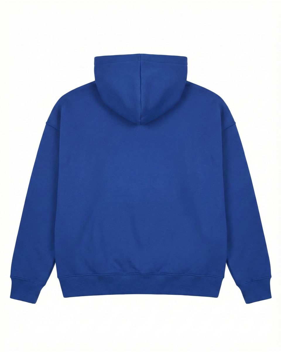 Men's Oversize Blue Hoodie 2
