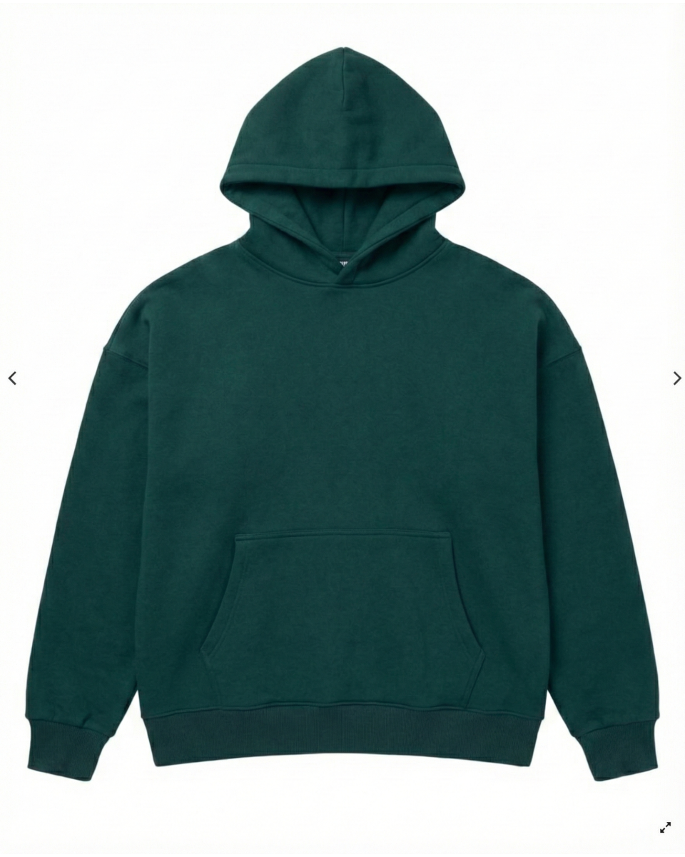Men's Oversize Green Hoodie