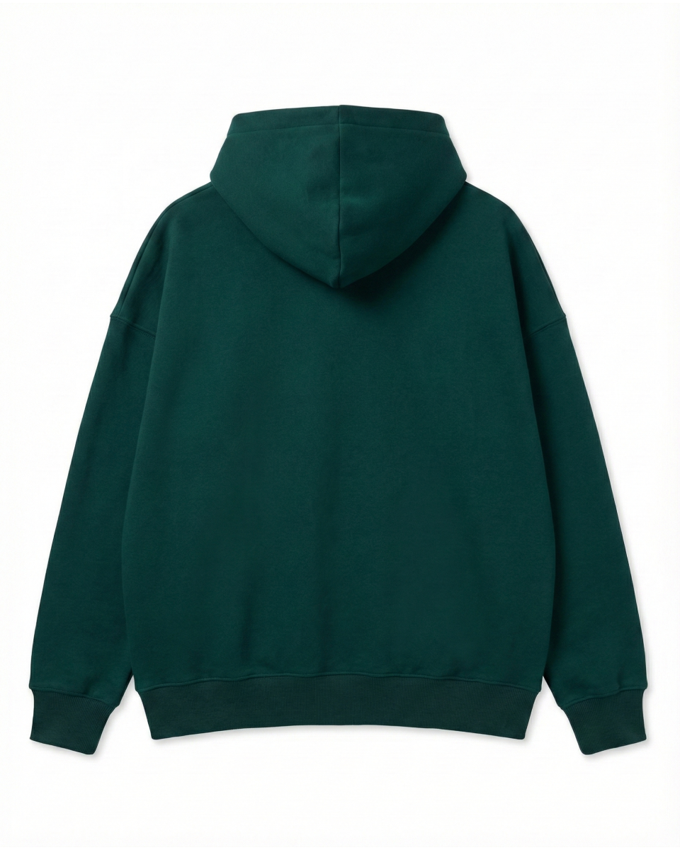 Men's Oversize Green Hoodie 2
