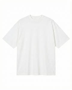 250GSM Oversize 100% Cotton White T-Shirt