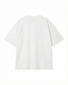 250GSM Oversize 100% Cotton White T-Shirt