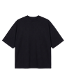 Oversize 100% Cotton Black T-Shirt