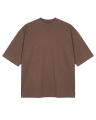 Oversize Brown T-Shirt 100% Cotton