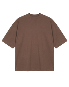 Oversize Brown T-Shirt 100% Cotton