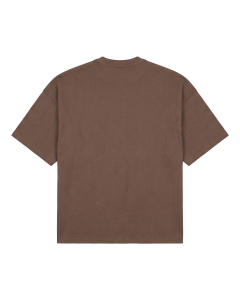 Oversize Braunes Baumwolle T-Shirt 180–300 GSM | WoxWear