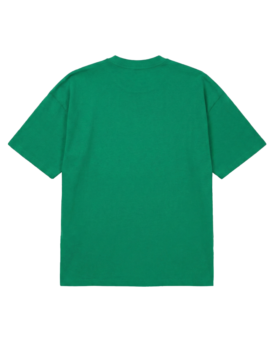 250GSM Green Basic T-shirt Oversize Fit 100% Cotton