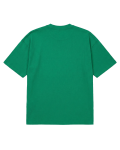 Green Basic T-shirt Oversize Fit 100% Cotton