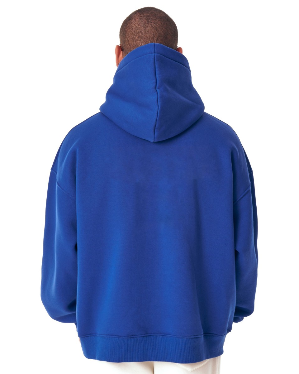 Oversize Blauer Herren Hoodie 320–500 GSM | WoxWear