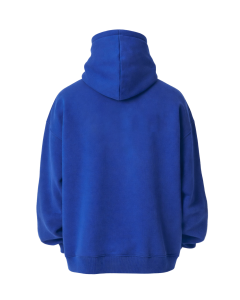 Oversize Blauwe Heren Hoodie 320–500 GSM | WoxWear