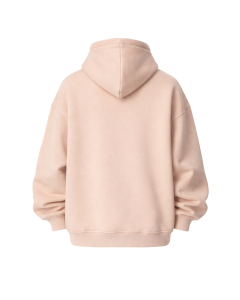 Hoodie Oversize Fit Beige 100% Algodón 320–500 GSM | WoxWear