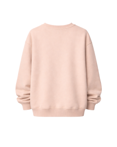 Oversize Fit Beige Sweatshirt