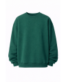 Oversize Fit Green Sweatshirt