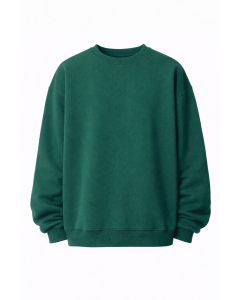 Felpa Oversize Fit Verde 320–500 GSM | WoxWear