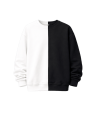 Black&White Oversize Fi Sweatshirt
