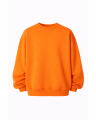 Oversized Fit Orange Sweatshirt