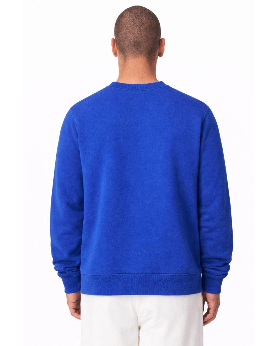 Heren Blauwe Regular Fit Sweatshirt 320–500 GSM | WoxWear