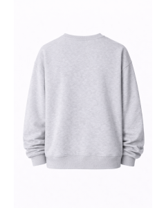 Мужской Серый Regular Fit Свитшот 320–500 GSM | WoxWear