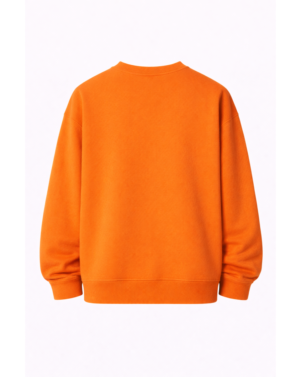 Herren Regular Fit Oranges Sweatshirt 320–500 GSM | WoxWear 2