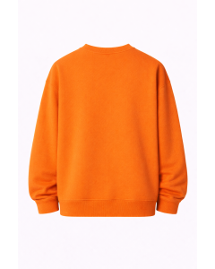 Sudadera Naranja Regular Fit Hombre 320–500 GSM | WoxWear