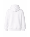 Men's Regular Fit 100% Cotton White Hoodie