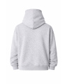 Men's Regular Fit Gray 100% Cotton Hoodie