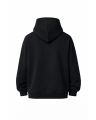 Men's Black 100% Cotton Regular Fit Hoodie
