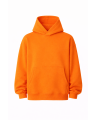 Men's Orange Regular Fit 100% Cotton Hoodie