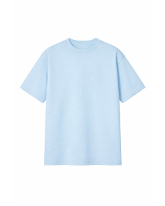 Regular Fit Babyblauw Katoen T-shirt 180–300 GSM | WoxWear