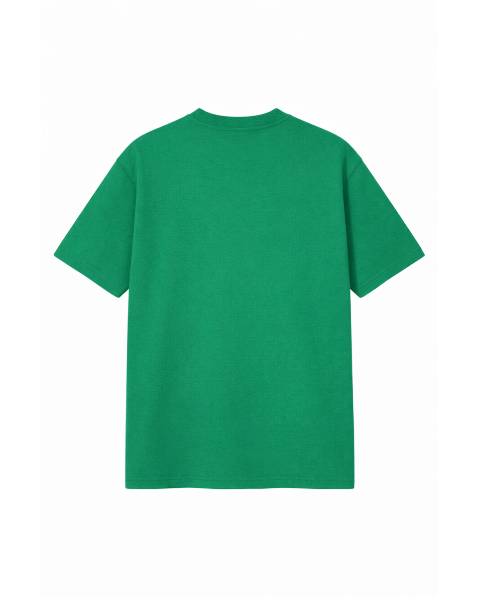 Camiseta Regular Fit Verde Algodón 180–300 GSM | WoxWear 2