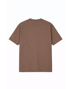 Men's Brown T-Shirt Regular Fit 100% Cotton