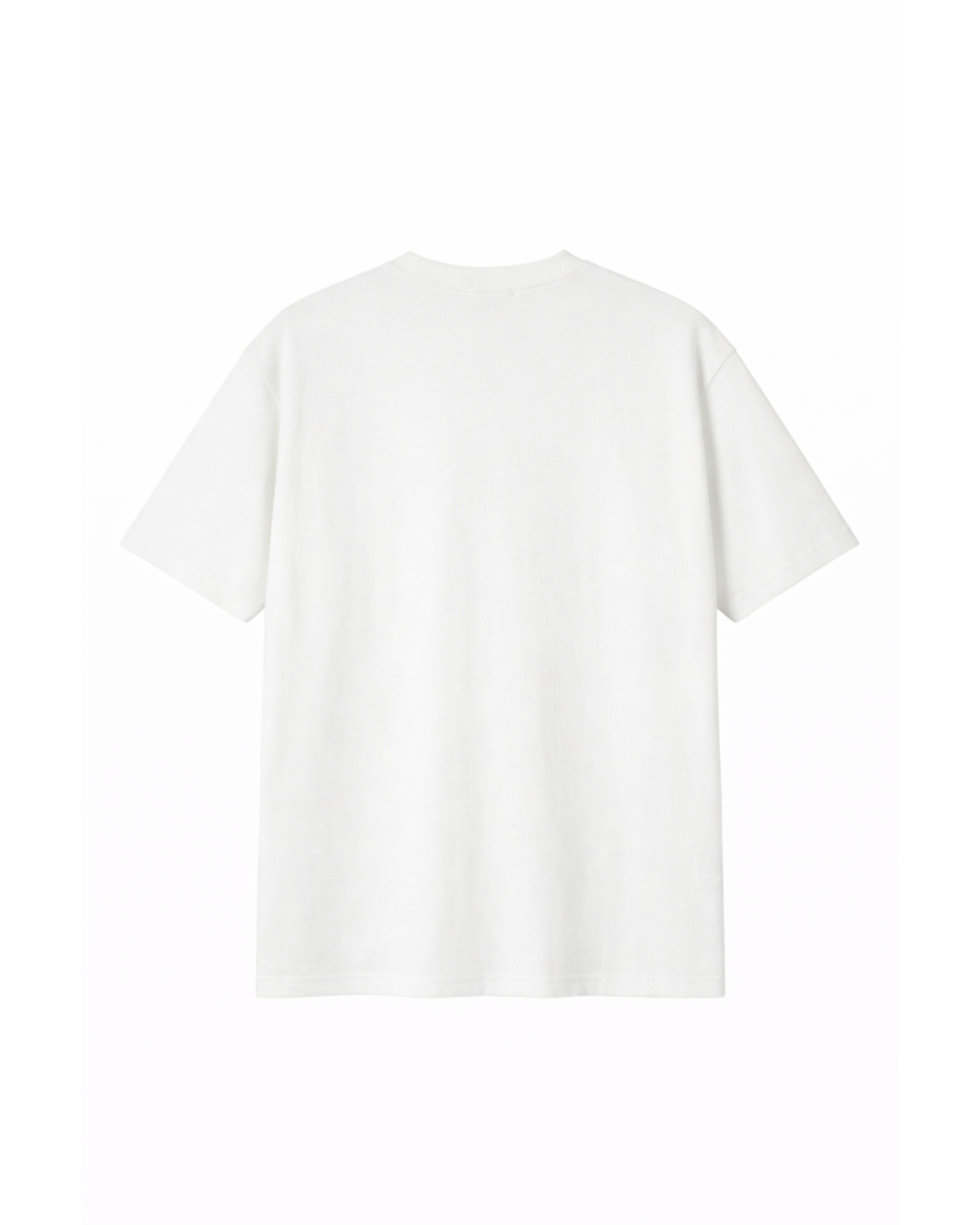 Camiseta Regular Fit Blanca Algodón 180–300 GSM | WoxWear 2