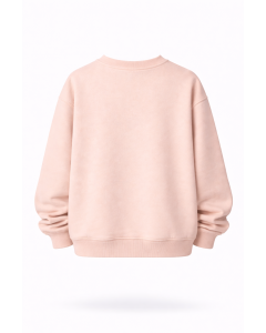 Women's Oversize Fit Beige Sweatshirt