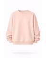 Women's Oversize Fit Beige Sweatshirt