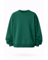 Women's Green Oversize Fit Sweatshirt