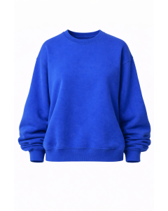Dames Oversize Fit Blauw Sweatshirt 320–500 GSM | WoxWear