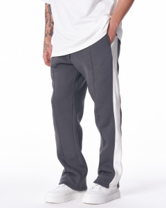 Men's Gray-White Color Oversize Jogger