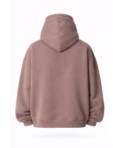 Женское Коричневое Худи Oversize 100% Хлопок 320–500 GSM | WoxWear