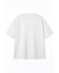 Women's Oversize 100% Cotton White T-Shirt
