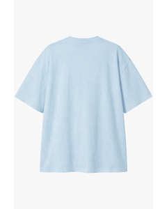 T-Shirt Donna Oversize Azzurra 100% Cotone 180–300 GSM | WoxWear