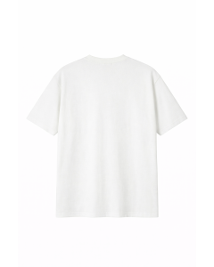 Dames Witte Regular Fit T-Shirt 100% Katoen 180–300 GSM | WoxWear