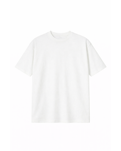 Camiseta Regular Fit Blanca Mujer 100% Algodón 180–300 GSM | WoxWear
