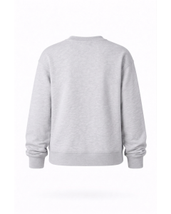 Dames Regular Fit Grijze Sweatshirt 320–500 GSM | WoxWear