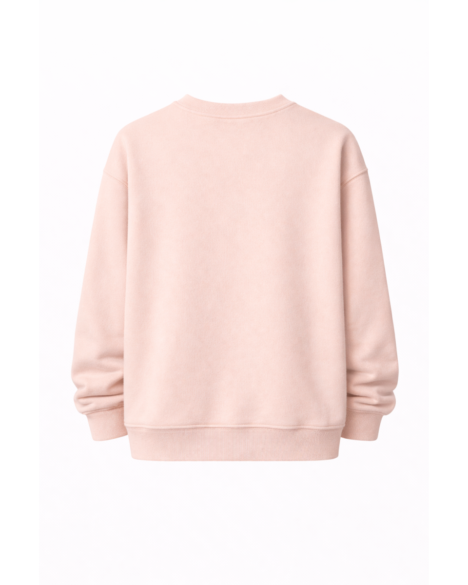 Sudadera Beige Regular Fit Mujer 320–500 GSM | WoxWear 2