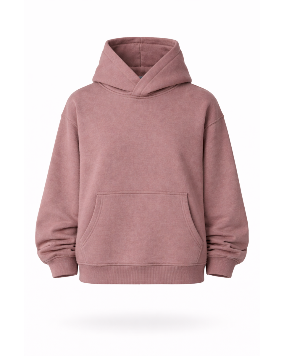 Damen Braunes Regular Fit Hoodie 100% Baumwolle 320–500 GSM | WoxWear