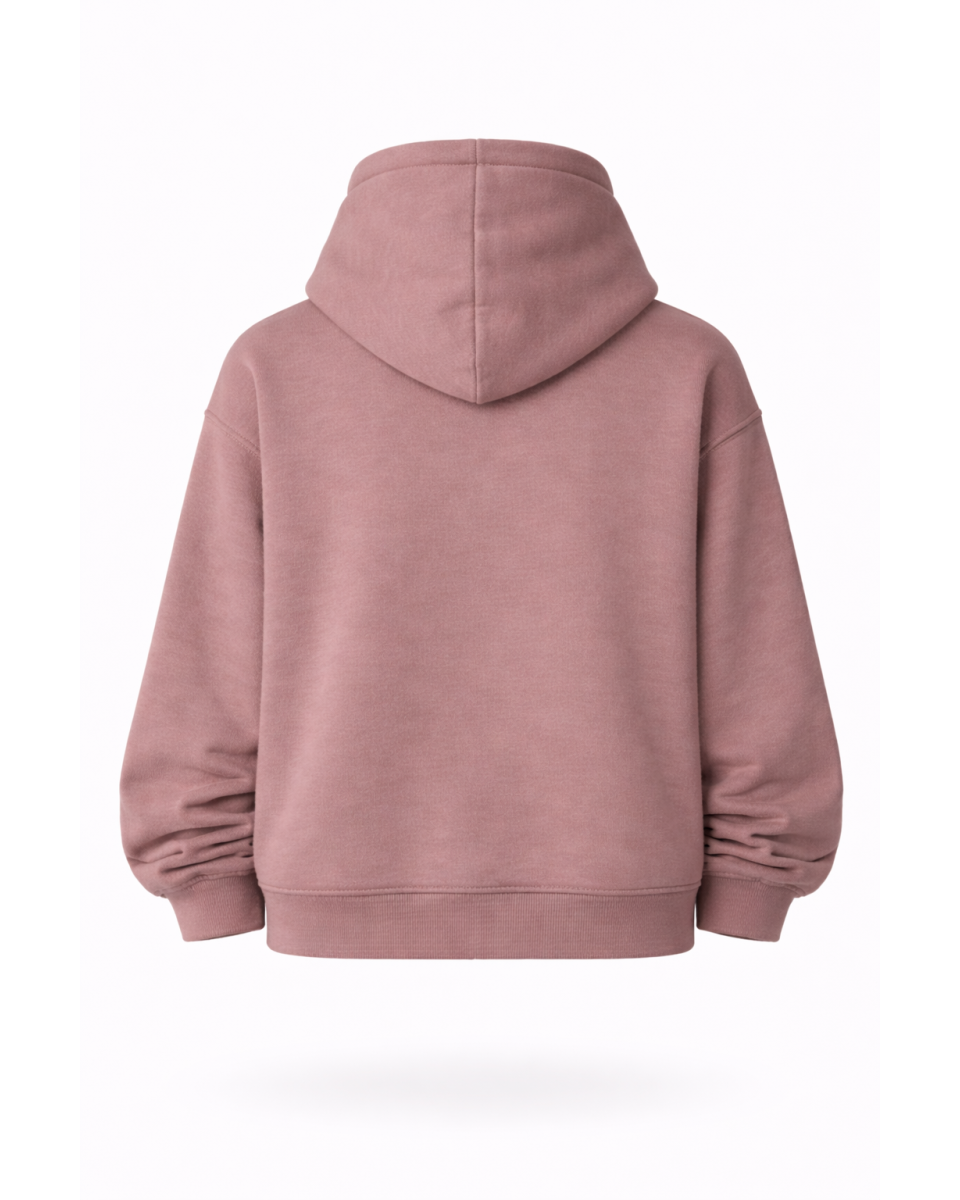 Dames Bruine Regular Fit Hoodie 100% Katoen 320–500 GSM | WoxWear 2