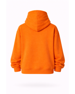 Женское Оранжевое Худи Regular Fit 100% Хлопок 320–500 GSM | WoxWear