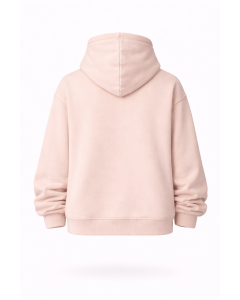 Dames Beige Regular Fit Hoodie 100% Katoen 320–500 GSM | WoxWear