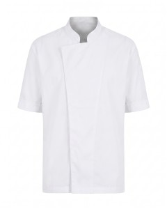 Short Sleeve Classic White Chef Shirt | WoxWear