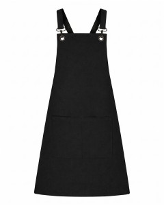 Cross-Back Black Chef Apron | WoxWear