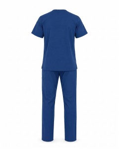 Blaues Kurzarm-Herrenpflegeset | WoxWear